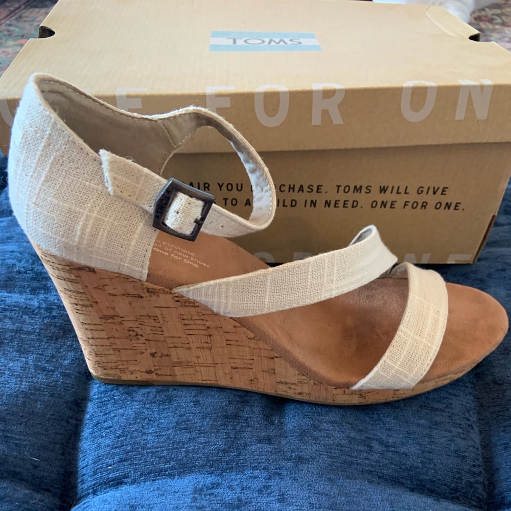 Toms Clarissa Wedges